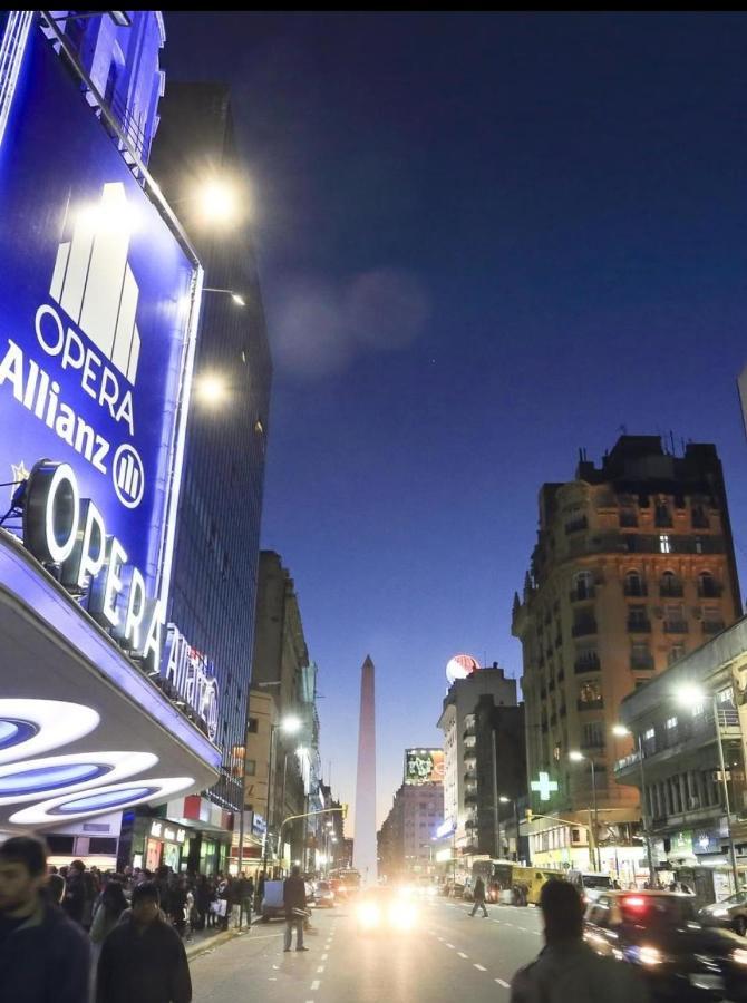 Que Mejor Vista Del Obelisco Piso A La Calle Corrientes Buenos Aires Exterior foto