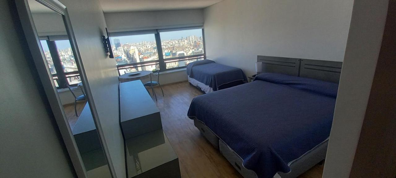 Que Mejor Vista Del Obelisco Piso A La Calle Corrientes Buenos Aires Exterior foto