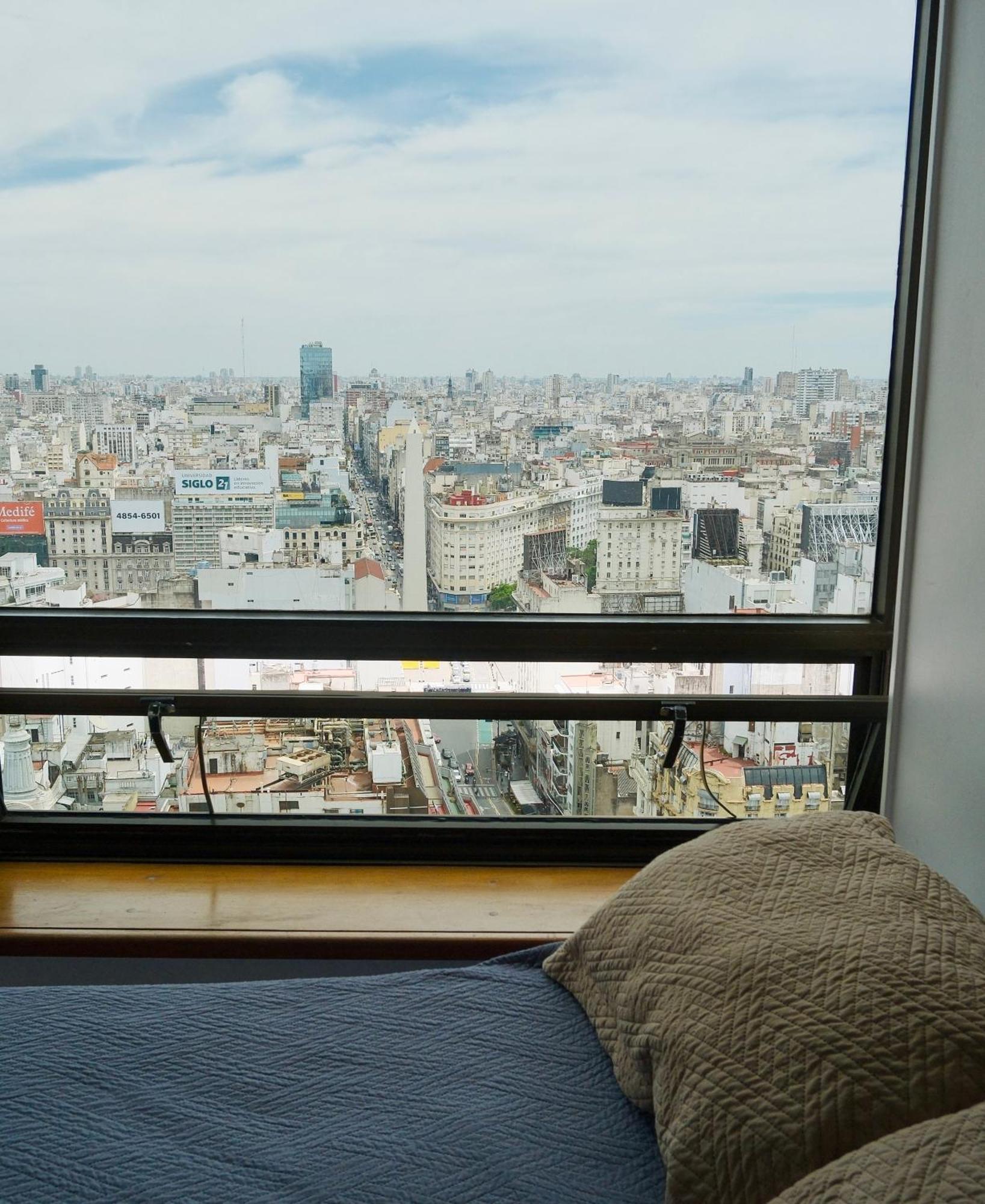 Que Mejor Vista Del Obelisco Piso A La Calle Corrientes Buenos Aires Exterior foto